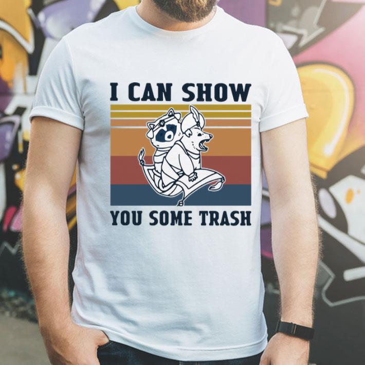 Vintage Raccoon And Possum I Can Show You Some Trash shirt