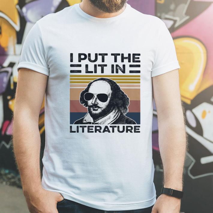 Vintage William Shakespeare I Put The Lit In Literature shirt 1 Vintage William Shakespeare I Put The Lit In Literature shirt
