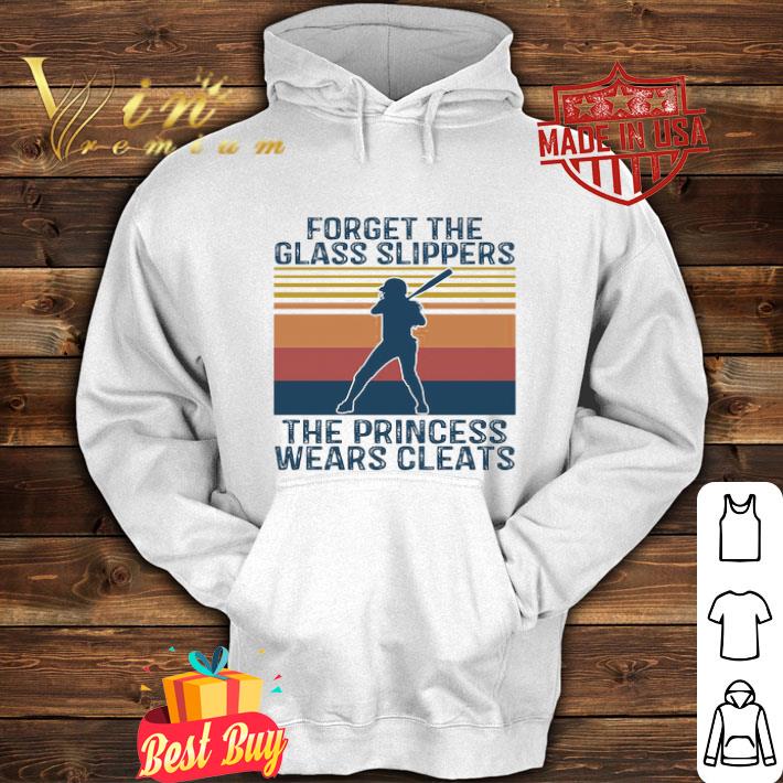 Vintage baseball forget the glass slippers the princess wears cleats shirt 4 - Vintage baseball forget the glass slippers the princess wears cleats shirt