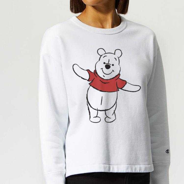 Winnie The Pooh Art Bear Sketch Shirt