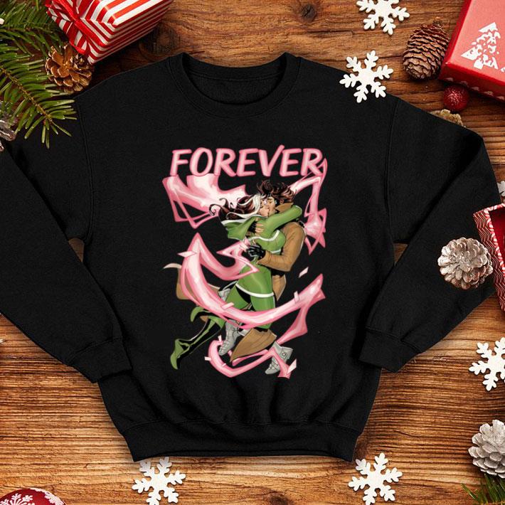X Men Rogue and Gambit Forever Kiss Valentine s Day Shirt 4 - X-Men Rogue and Gambit Forever Kiss Valentine's Day Shirt