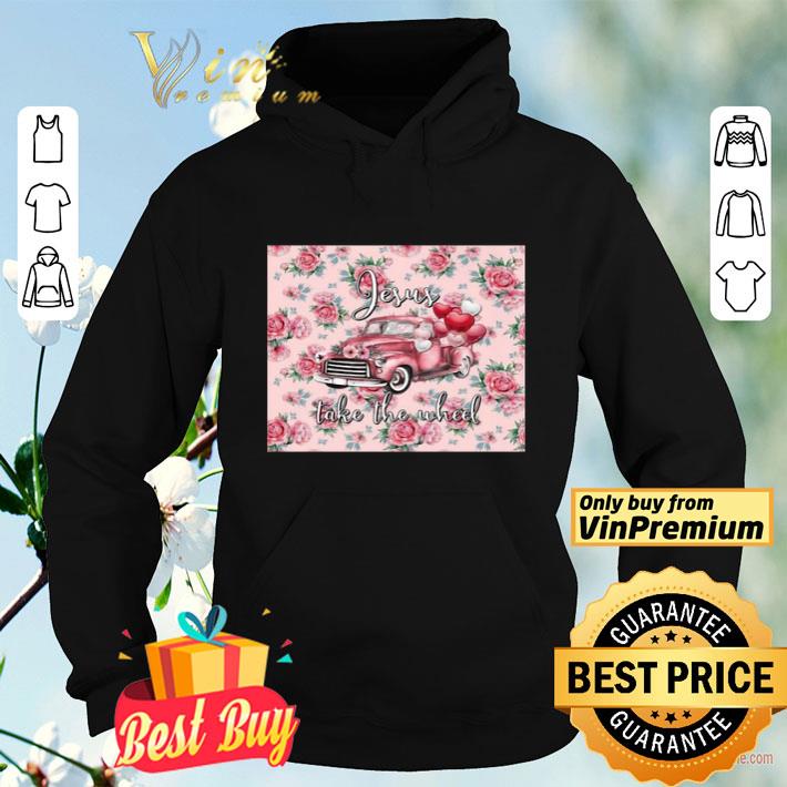 Pink Truck Valentine Jesus Take The Wheel shirt a235e661 pink truck valentine jesus take the wheel shirt 4 - Pink Truck Valentine Jesus Take The Wheel shirt