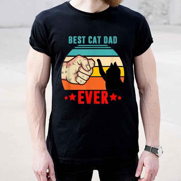 a2573a7e best dad ever cat dad father vintage shirt 4 - Best Dad Ever Cat Dad Father Vintage Shirt