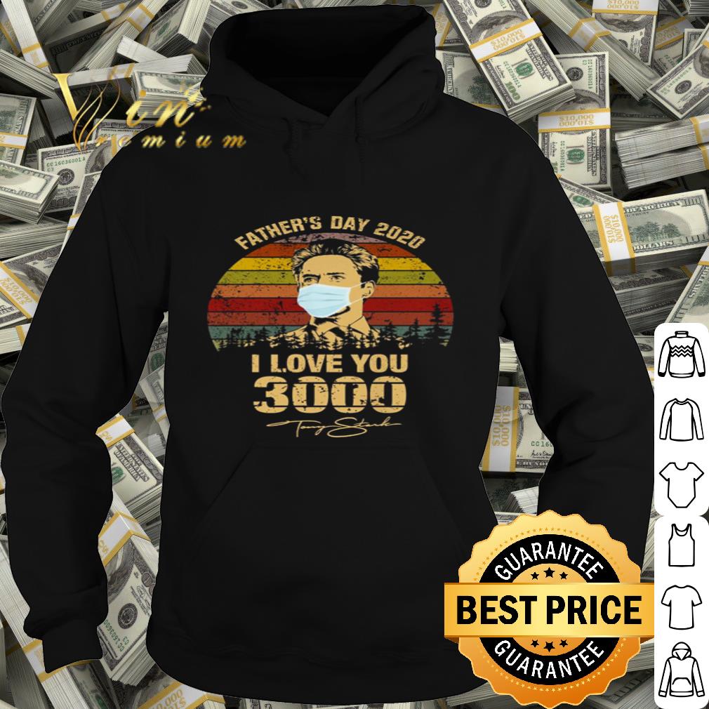 Father’s Day 2020 I Love You 3000 Signature Tony Stark Coronavirus shirt
