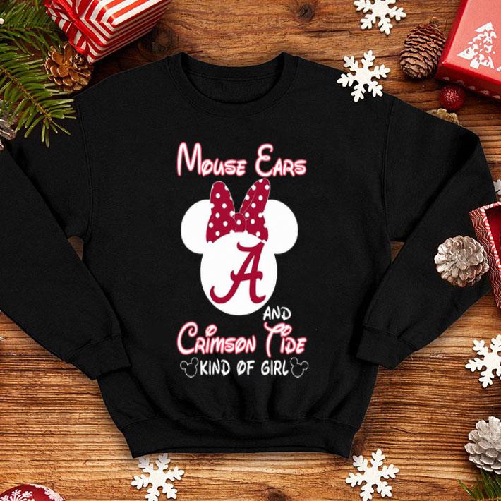 Minnie Mouse Cars And Crimson Tide Kind Of Girl shirt