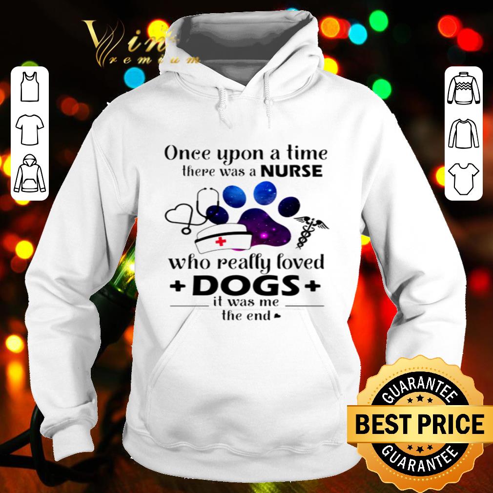 Once upon a time there was a nurse who really loved dogs Covid-19 shirt