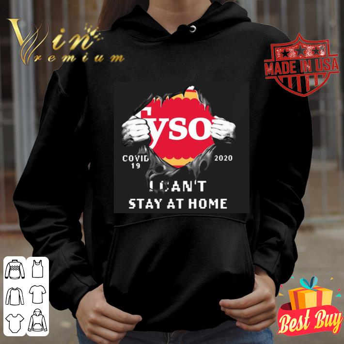 Tyson Foods Covid-19 2020 I can stay at home shirt