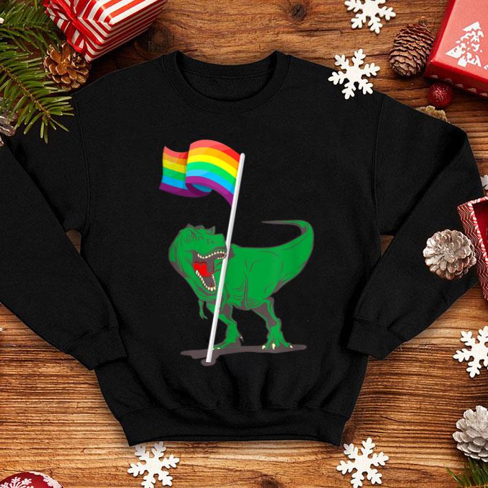 Dinosaur LGBT Flag Gay Pride Rainbow Flags Shirt b2aa4dbb dinosaur lgbt flag gay pride rainbow flags shirt 4 - Dinosaur LGBT Flag Gay Pride Rainbow Flags Shirt