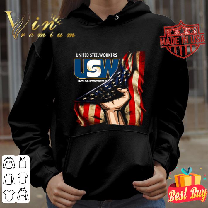 United Steelworkers Unity And Strength For Workers American Flag shirt b2d82127 united steelworkers unity and strength for workers american flag shirt 4 - United Steelworkers Unity And Strength For Workers American Flag shirt