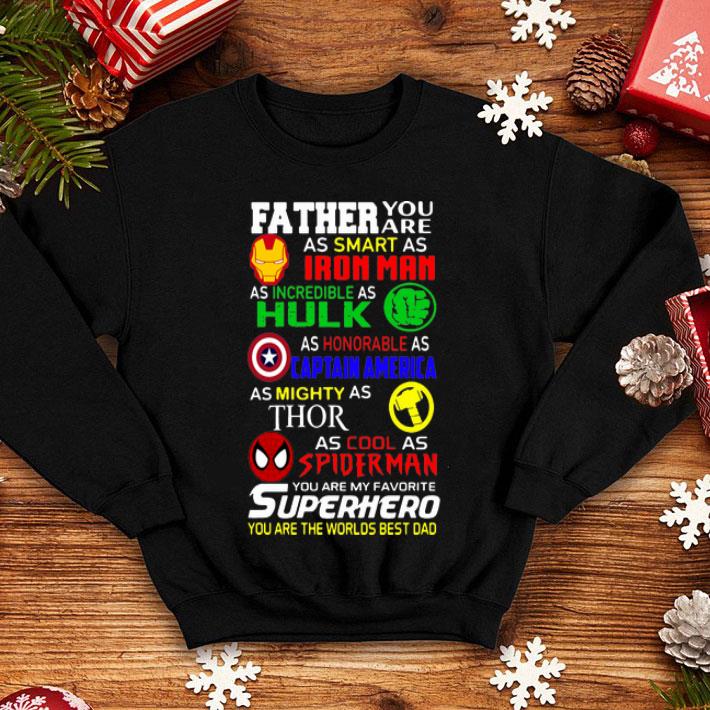 Father Hulk Captain America Thor Spider Man You Are My Favorite Superhero shirt 12 Father Hulk Captain America Thor Spider Man You Are My Favorite Superhero shirt
