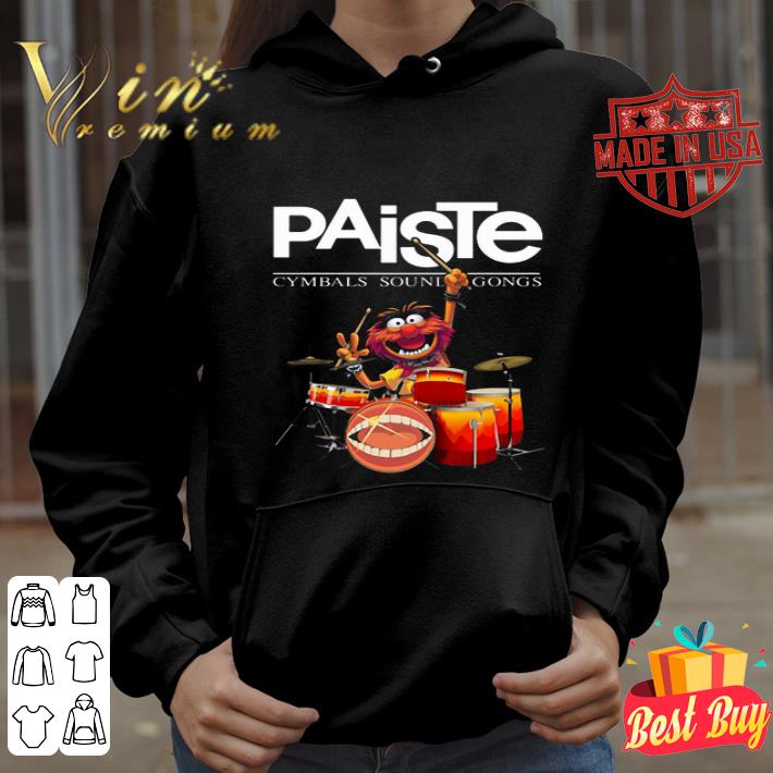 The Muppets Drums mashup Paiste Cymbals Sound Gongs shirt