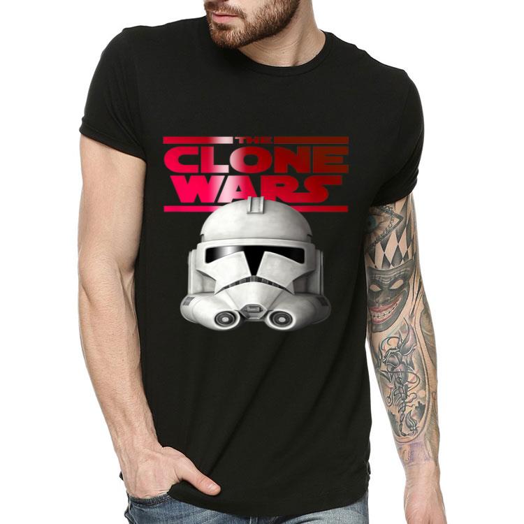 b56b6322 star wars the clone wars trooper helmet shirt 4 - Star Wars The Clone Wars Trooper Helmet Shirt