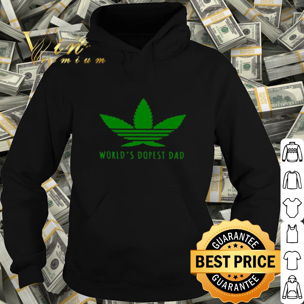 Adidas Weed Cannabis World’s Best Dad shirt