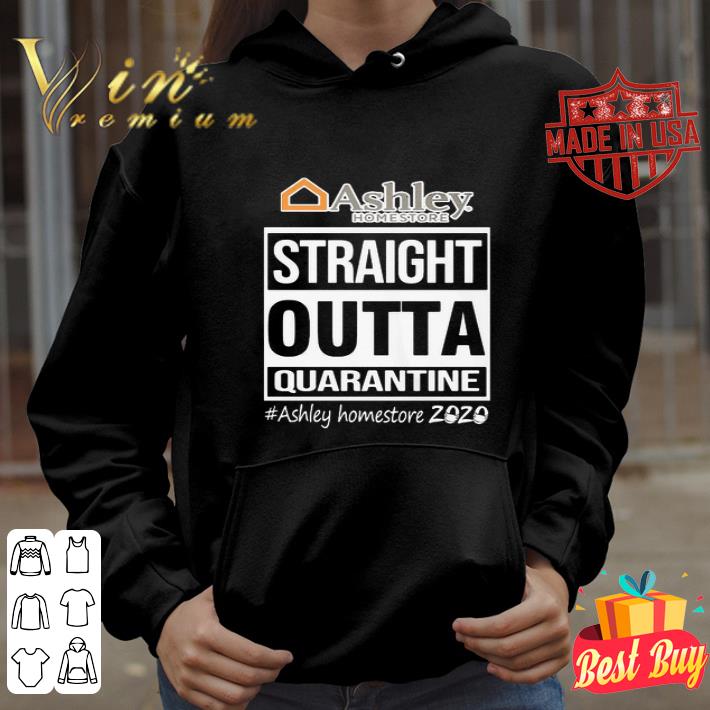 Straight Outta Quarantine Ashley Homestore 2020 Coronavirus shirt