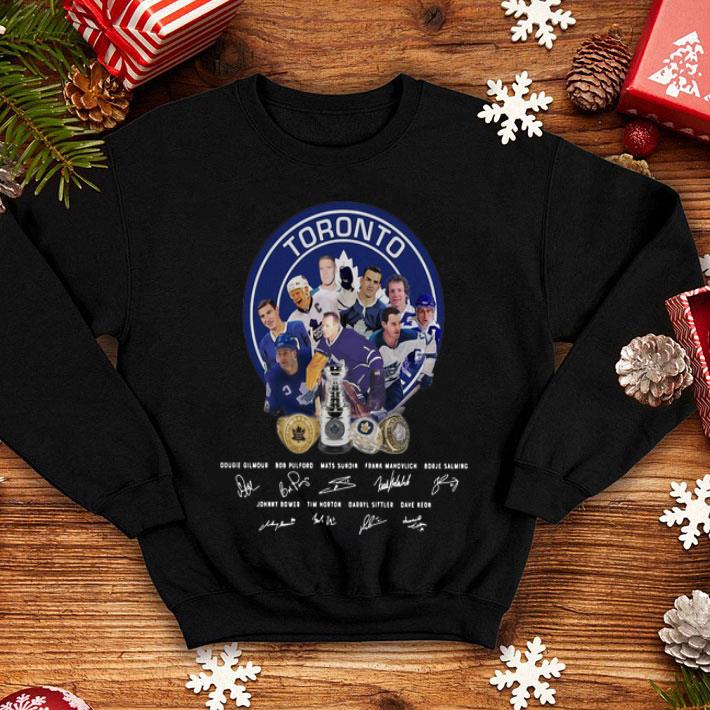 Toronto Maple Leafs Stanley Cup Champions Signatures shirt