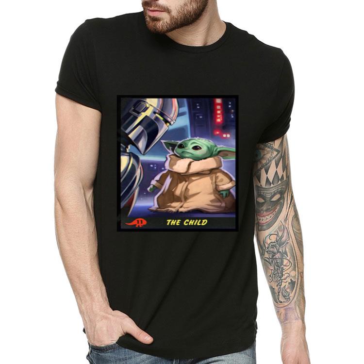 ba15f733 star wars the mandalorian the child trading card shirt 4 - Star Wars The Mandalorian The Child Trading Card Shirt