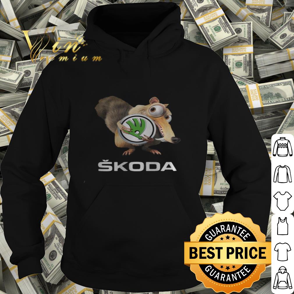 Ice Age Squirrel Scrat Skoda Logo shirt