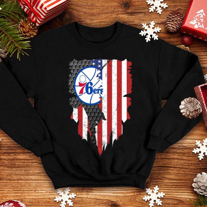 Philadelphia 76ers American Flag shirt