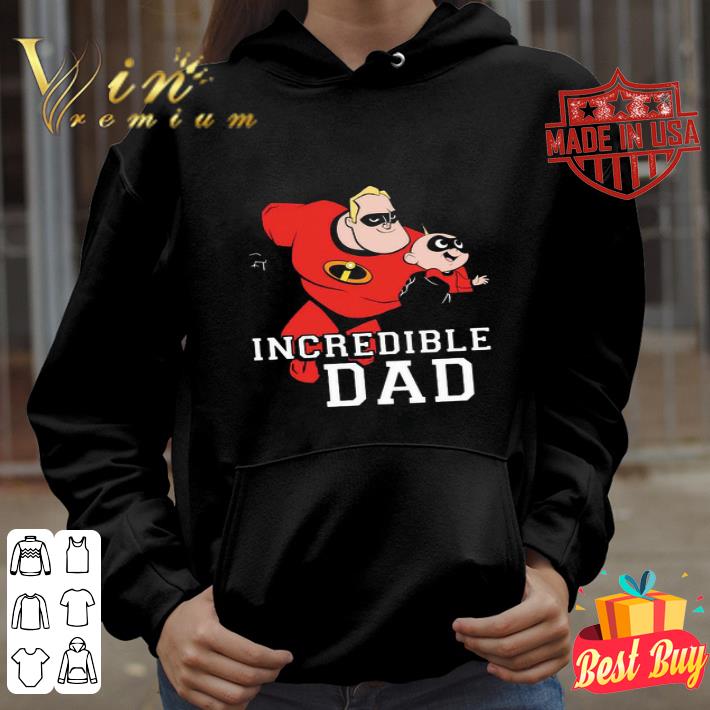 Disney Pixar The Incredibles Incredible Dad Father's day shirt