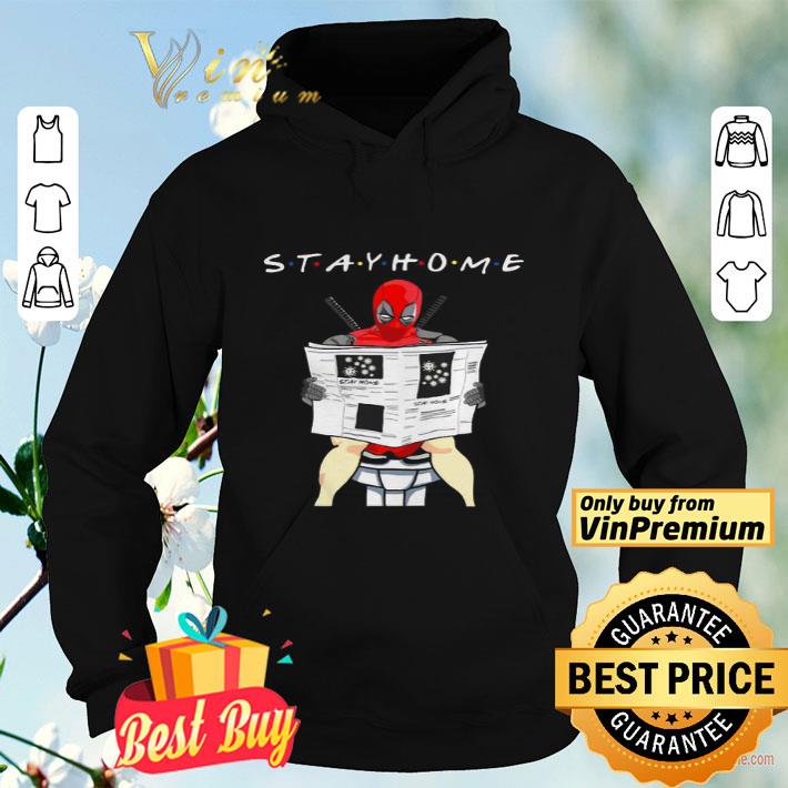 c0fd0147 deadpool on toilet stay home shirt 4 - Deadpool on toilet stay home shirt