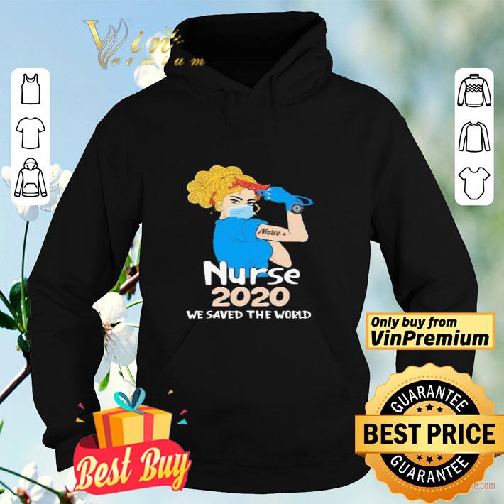 c3e408e8 nurse 2020 we saved the world coronavirus shirt 4 - Nurse 2020 We Saved The World Coronavirus shirt