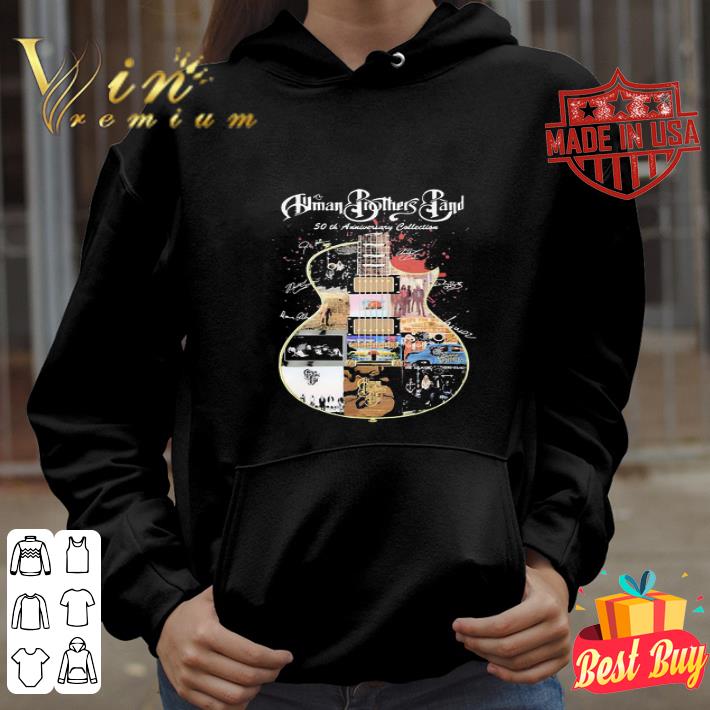 Human Brothers Band 50th Anniversary Collection Signatures shirt