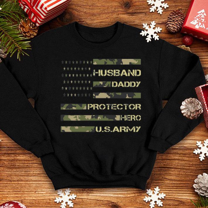 Husband Daddy Protector Hero U.S.Army American Flag shirt c4d16921 husband daddy protector hero u s army american flag shirt 4 - Husband Daddy Protector Hero U.S.Army American Flag shirt