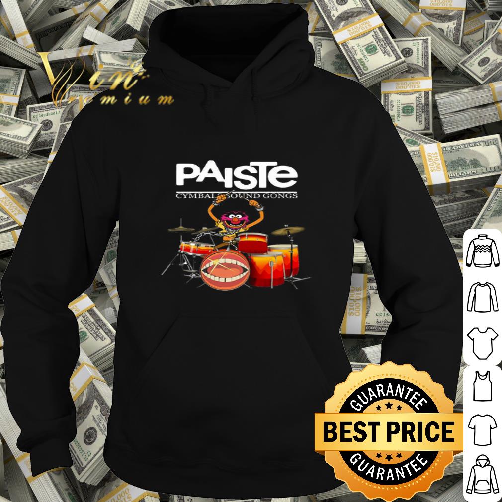c50ff511 the muppet playing drum paiste cymbals sound gongs logo shirt 4 - The Muppet Playing Drum Paiste Cymbals Sound Gongs Logo shirt