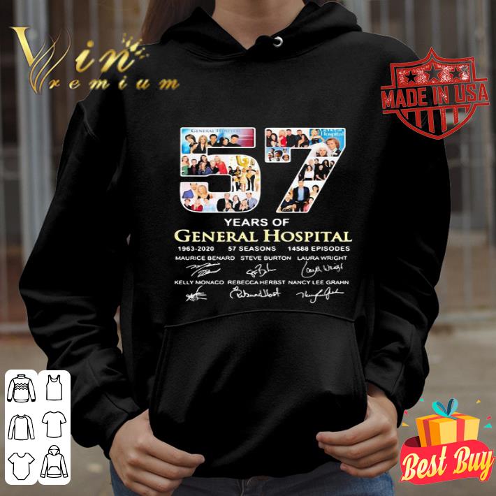 57 Years Of General Hospital 1963 2020 57 Seasons Signatures shirt