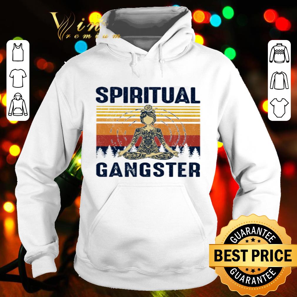 Yoga Girl Spiritual Gangster Vintage shirt