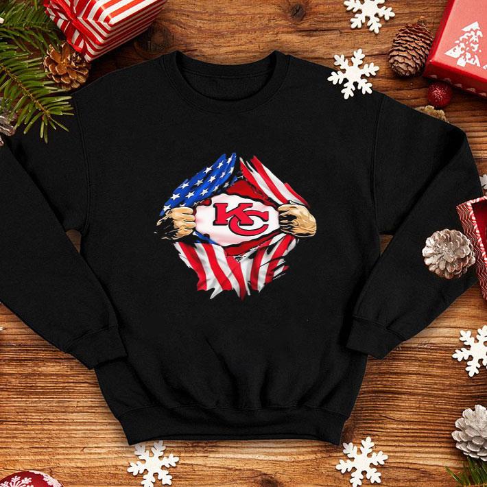 Blood Inside Me Kansas City Chiefs American Flag shirt 1 Blood Inside Me Kansas City Chiefs American Flag shirt