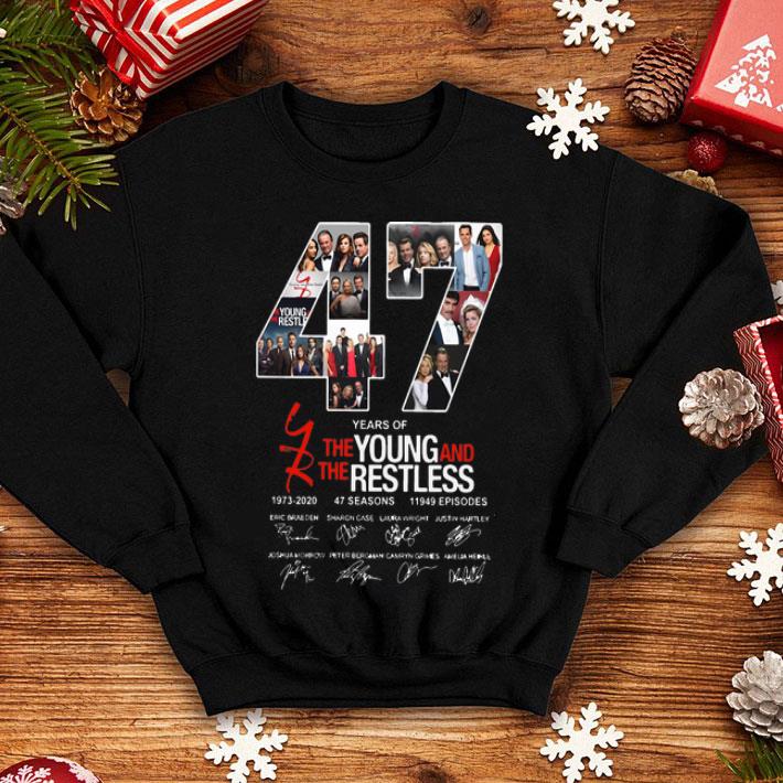 47 Years Of The Young And The Restless 1973-2020 Signatures shirt