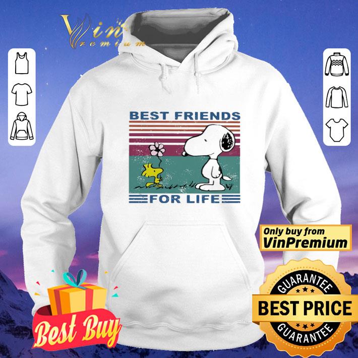 Vintage Snoopy And Woodstock Best Friends For Life shirt