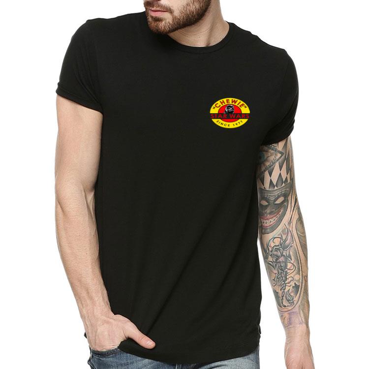 Star Wars Chewie Since '77 Retro Pocket Graphic Shirt d3271db5 star wars chewie since 77 retro pocket graphic shirt 4 - Star Wars Chewie Since '77 Retro Pocket Graphic Shirt