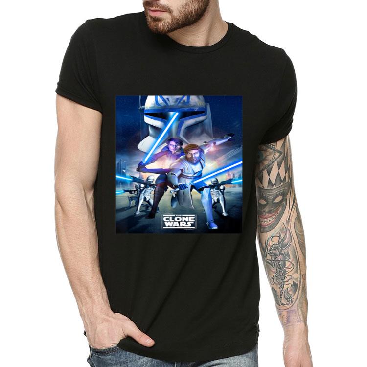 Star Wars The Clone Wars Series Poster Shirt