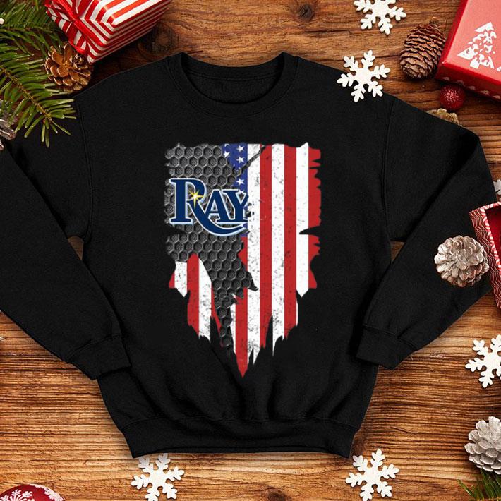 Tampa Bay Rays Blood Inside American Flag shirt 8 Tampa Bay Rays Blood Inside American Flag shirt