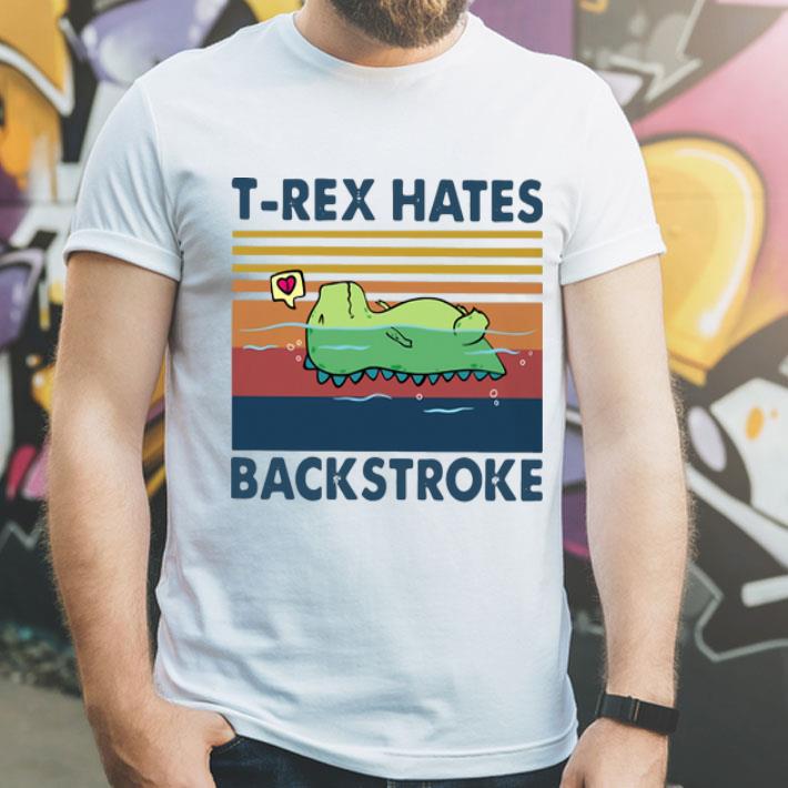 Vintage T-rex Hates Backstroke shirt