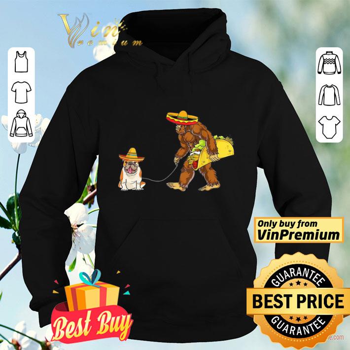 d85a45c1 bigfoot sasquatch walking pitbull dog shirt 4 - Bigfoot Sasquatch Walking Pitbull Dog shirt