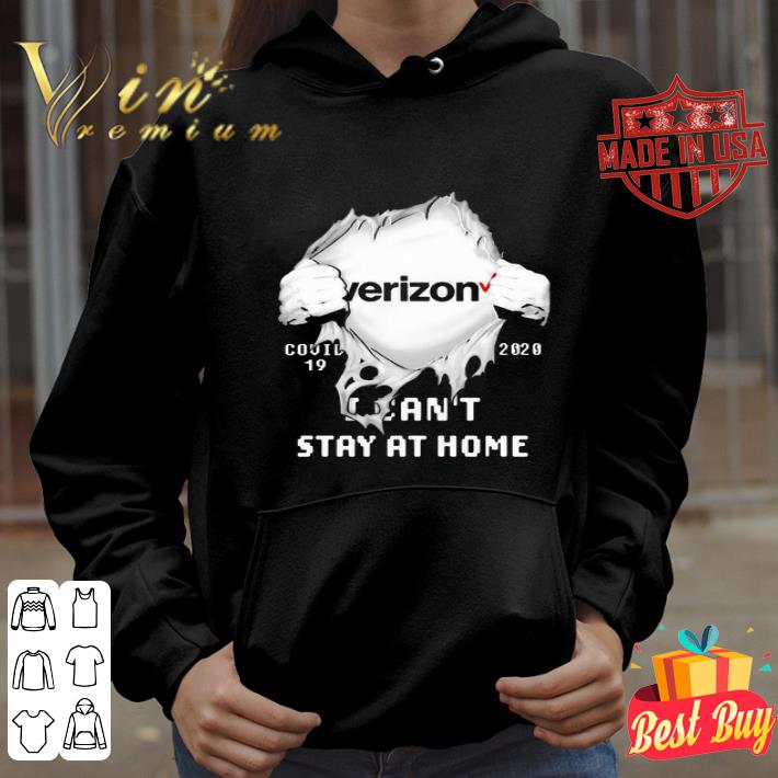 Inside Me Verizon Covid-19 2020 I Can’t Stay At Home shirt
