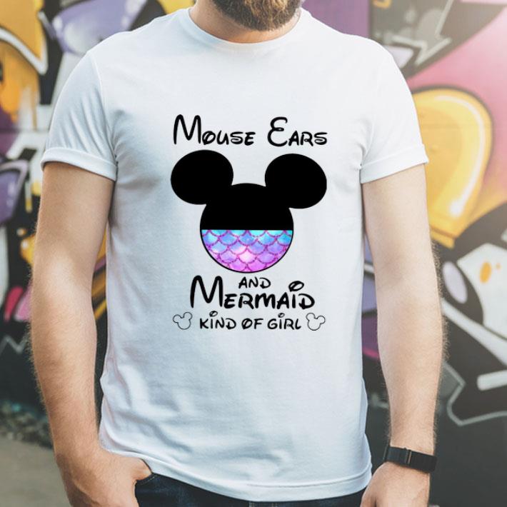Mickey Mouse Cars And Mermaid Kind Of Girl shirt