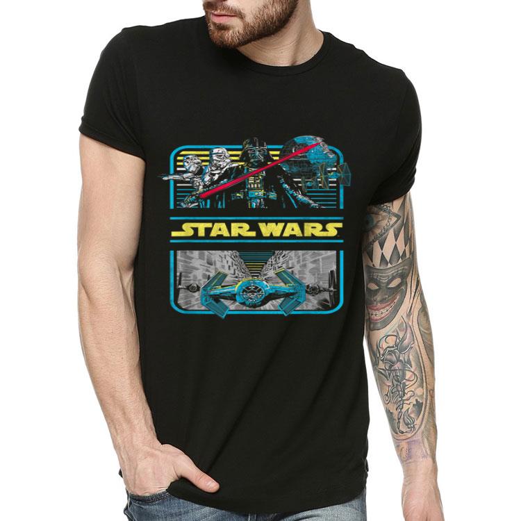 Star Wars Darth Vader Retro New Hope Trench Graphic Shirt 8 Star Wars Darth Vader Retro New Hope Trench Graphic Shirt