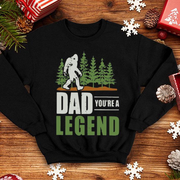 Bigfoot Dad You’re A Legend Father's Day shirt 1 Bigfoot Dad You’re A Legend Father's Day shirt