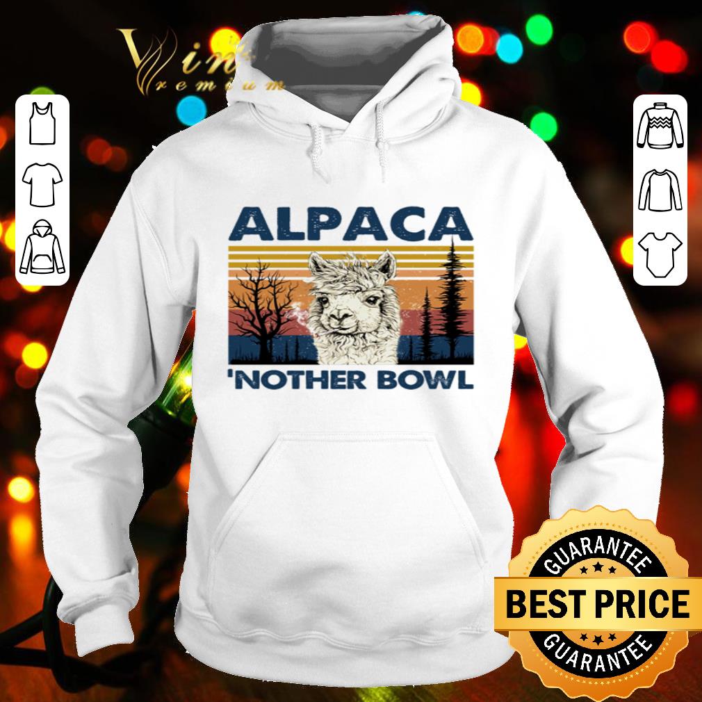 e0a923d5 vintage alpaca nother bowl llama shirt 4 - Vintage Alpaca Nother Bowl Llama shirt
