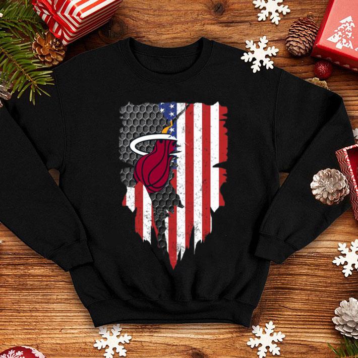 Miami Heat American Flag shirt