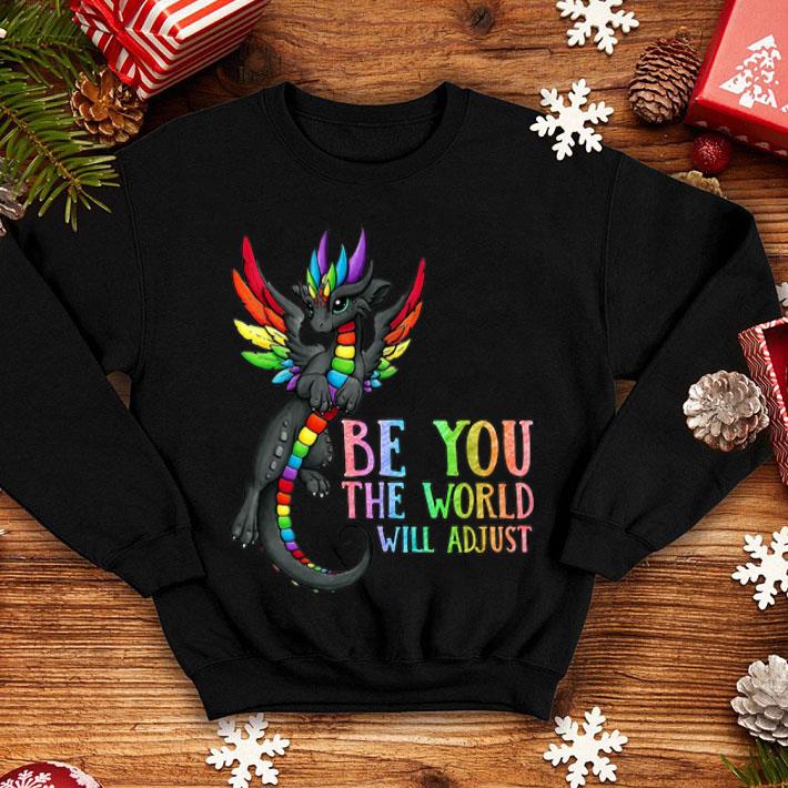 Be You The World Will Adjust LBGT Dragon shirt 12 Be You The World Will Adjust LBGT Dragon shirt