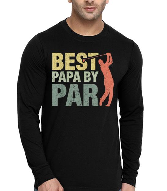 e5e466ec best papa by par father s day golf gift grandpa shirt 4 - Best Papa By Par Father's Day Golf Gift Grandpa Shirt