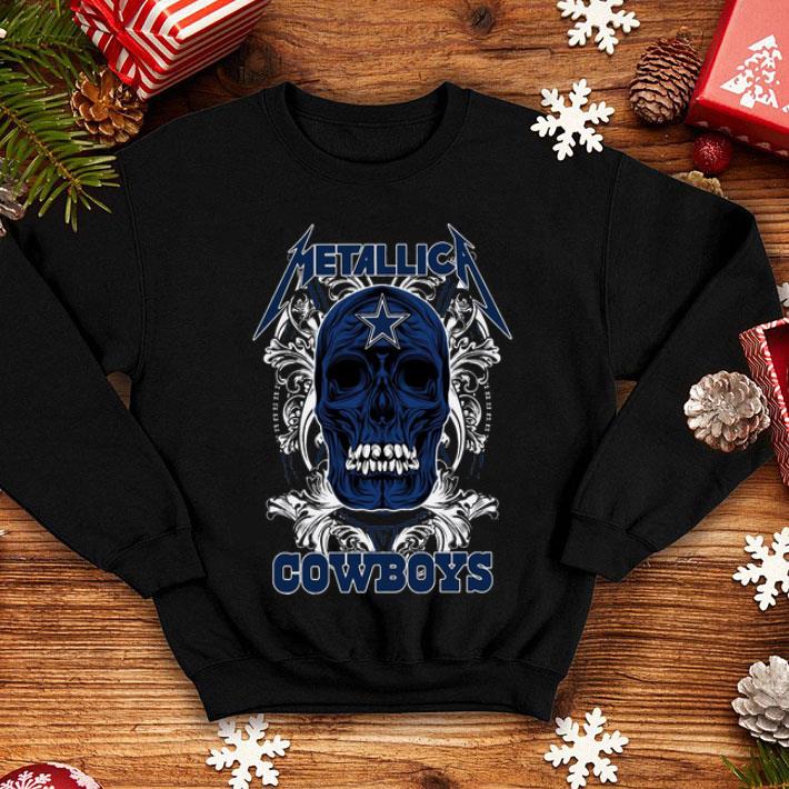e5f75d09 dallas cowboys skull metallica shirt 4 - Dallas Cowboys Skull Metallica shirt