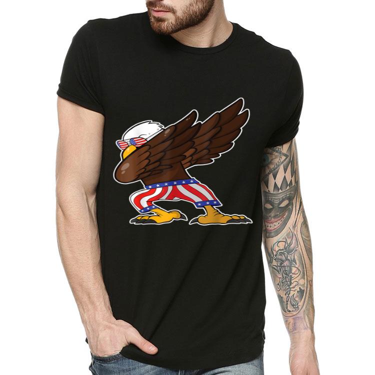 e6eebbcc 4th july dabbing kids eagle america flag pride usa shirt 4 - 4th July Dabbing Kids Eagle America Flag Pride USA Shirt
