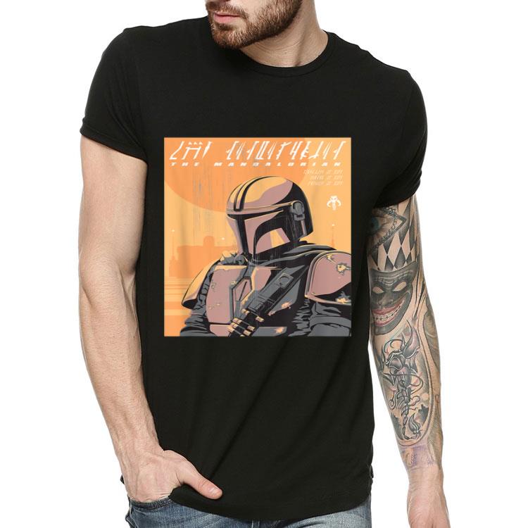 Star Wars The Mandalorian Vintage Poster Shirt e8493ba8 star wars the mandalorian vintage poster shirt 4 - Star Wars The Mandalorian Vintage Poster Shirt