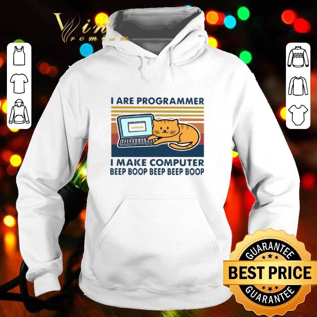 Vintage I Are Programmer I Make Computer Beep Boop Beep Boop shirt e9ec240e vintage i are programmer i make computer beep boop beep boop shirt 4 - Vintage I Are Programmer I Make Computer Beep Boop Beep Boop shirt